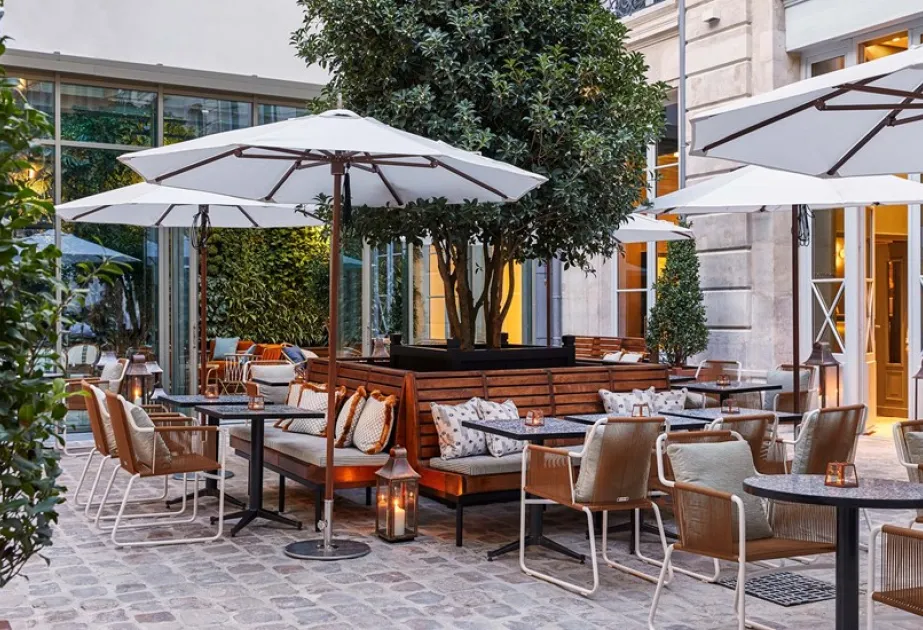 Terrasse végétalisée par les Jardins de Gally