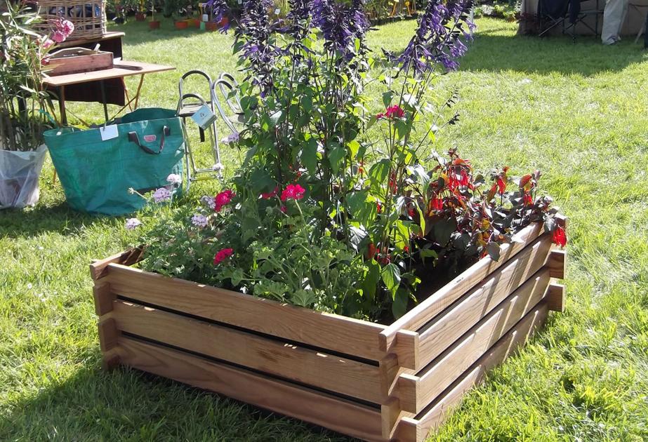 Carré potager au sol durable 