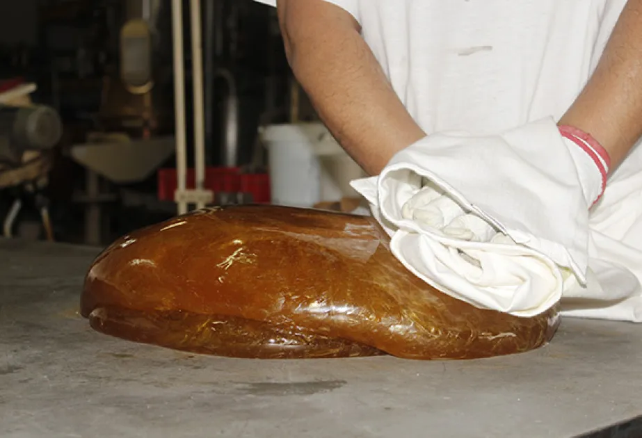 Refroidir la pâte de miel