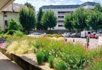 jardin urbain dansune résidence