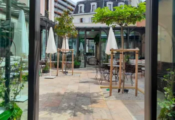 terrasse de restaurant