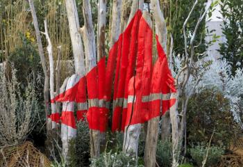 "La Jetée" jardin aménagé par Les Jardins de Gally Sud Est au Festival des Jardins de la Côte d'Azur