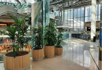 Centre commercial végétalisé