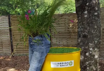 Festival de Poupet, décor événementiel Les Jardins de Gally
