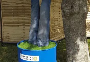 Festival de Poupet, décor événementiel Les Jardins de Gally