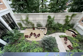Focus projet : végétaliser l'immeuble de bureaux de Nuveen