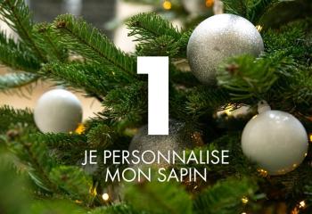 Je personnalise mon sapin