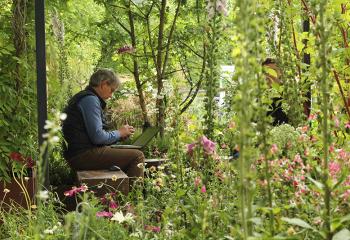 travailler dans la nature