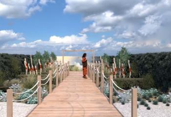 La Jetée au Festival des Jardins de la Côte d'Azur 