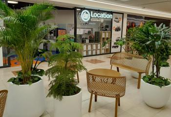 végétalisation d'un centre commercial dans la métropole de Nantes