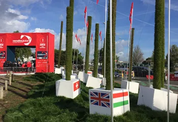 décors événement vendée globe 2016