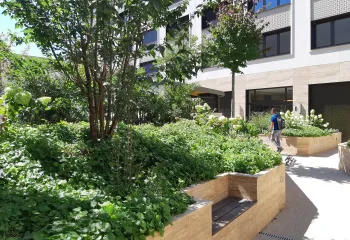 Focus projet : à Neuilly-sur-Seine (92), une résidence entre élégance et biodiversité