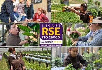 RSE : les Jardins de Gally atteignent le niveau exemplaire