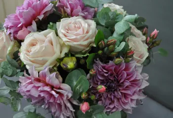 Fleurs collaborateurs Saint Valentin