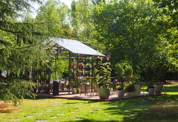 bureau végétalisé extérieur