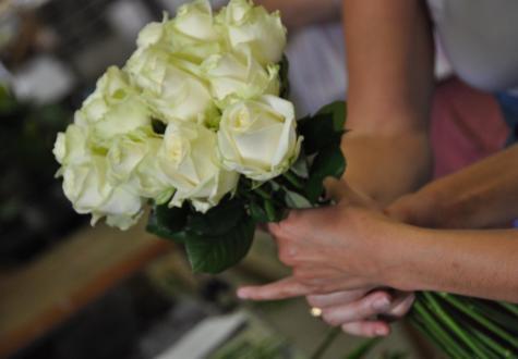 atelier floral en entreprise