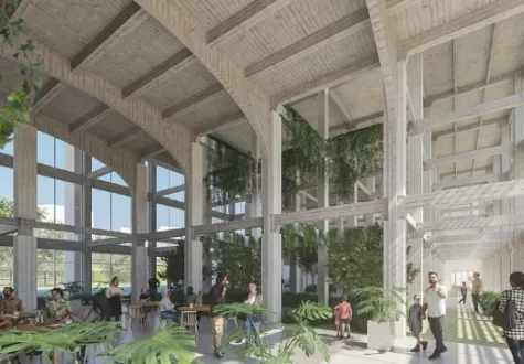 Végétalisation d'un musée La Cité des Imaginaires à Nantes