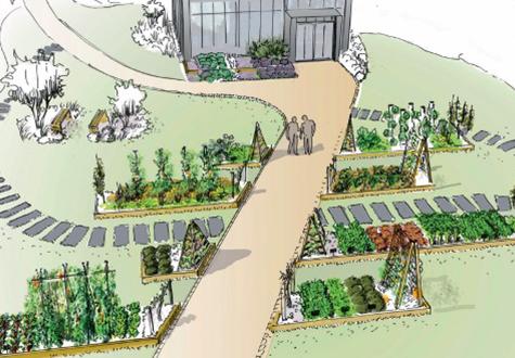 Création d'espaces de biodiversité