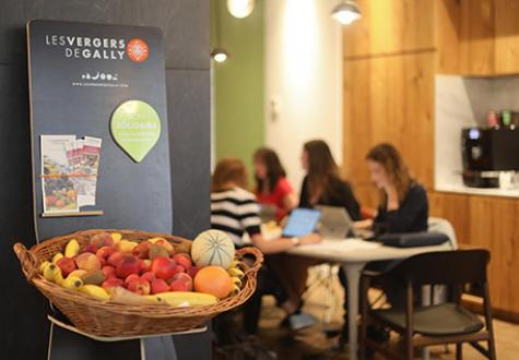 Fruits au bureau